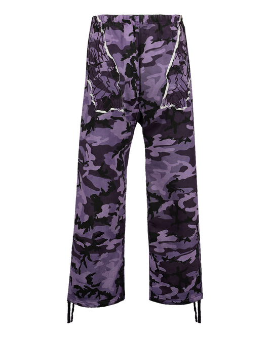 the Fly track pant - Purple Camo
