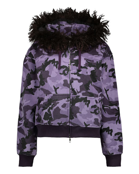 the Fly hoodie - Purple Camo